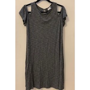 Cold Shoulder Maternity Dress